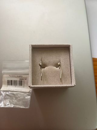 Pendientes Pandora Plata y Perlas