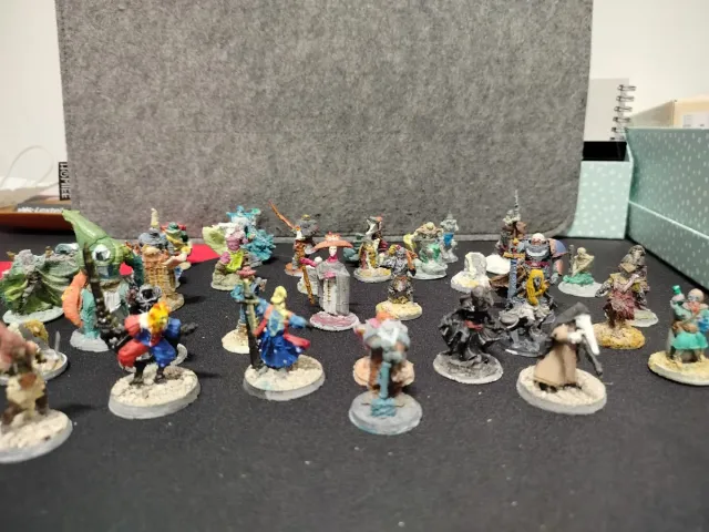 35 Miniature D&D Stampate 3D