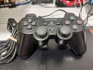 PlayStation 2 Slim Negra/Amarilla