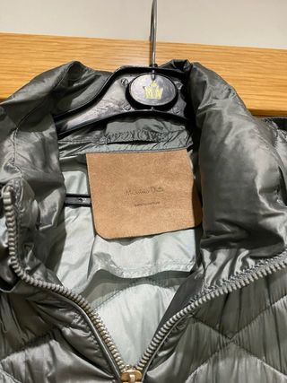 Abrigo Massimo Dutti verde oliva