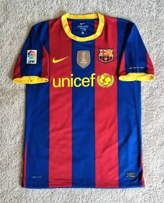 JOYA FCB 2010/11 Talla M. MESSI CHAMPIONS ORIGINAL