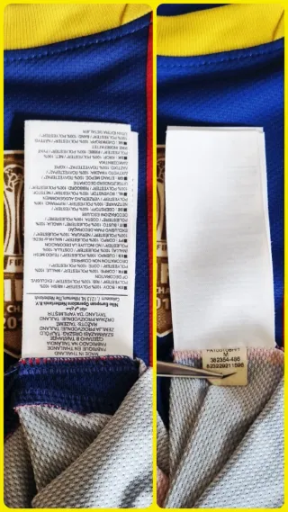 JOYA FCB 2010/11 Talla M. MESSI CHAMPIONS ORIGINAL