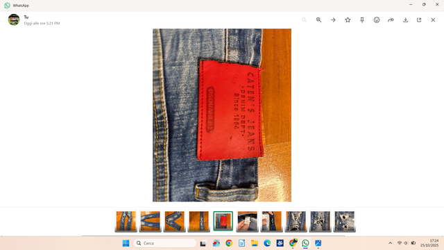 Jeans DSQUARED2 strappati uomo taglia M