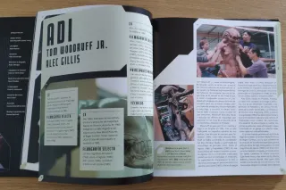 Diseño de monstruos y personajes de película