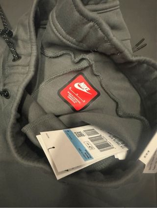 Conjunto Nike Tech Gris y Turquesa