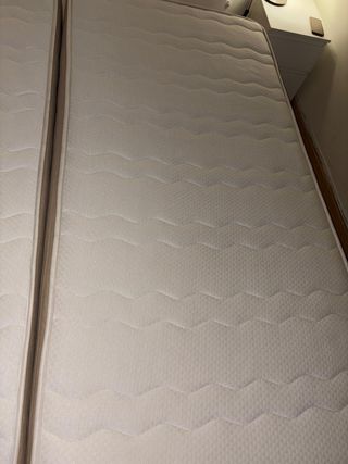 2 Materassi singoli in tessuto