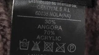 Berretto donna misto angora taglia unica