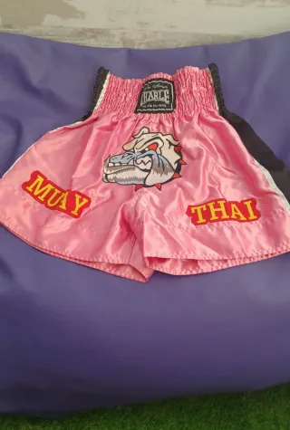 Pantalón boxeo mujer Charlie rosa