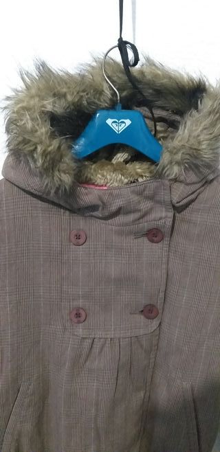 Chaqueta DC chica marrón