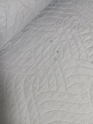 2 Colchas Cama 90 Gris reversible+ funda cojines