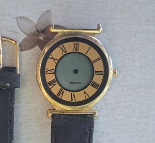 Orologio da polso al quarzo dorato