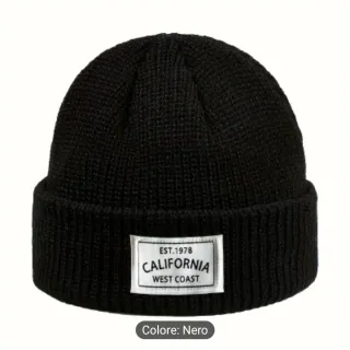 Cappello nero California West Coast