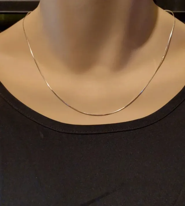 Cadena de 50cm de Plata de Ley 