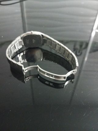 Reloj Lotus Plata y Blanco