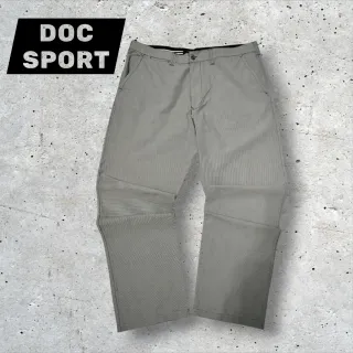 Pantalón chino cuadros vichy gris y negro.Talla 50