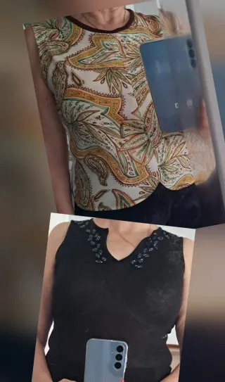 2 Camisetas sin mangas mujer