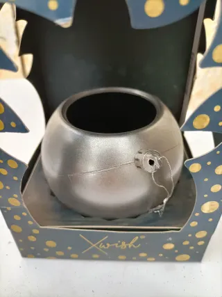 Set 3 Mini Vasi Sfera Natalizia