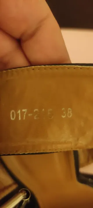 Sandali neri eleganti 38