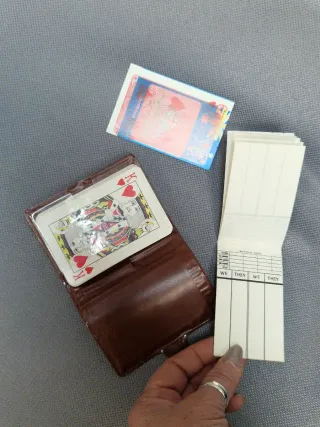 Carte da gioco con custodia