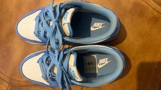 Tênis Nike Dunk Low Azul e Branco