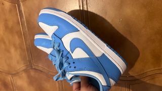 Tênis Nike Dunk Low Azul e Branco