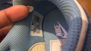 Tênis Nike Dunk Low Azul e Branco