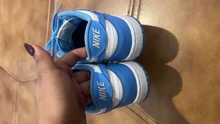 Tênis Nike Dunk Low Azul e Branco