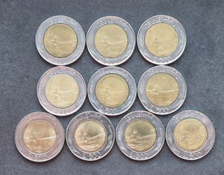 10 500 LIRE ITALIANE DI DIVERSE DATE