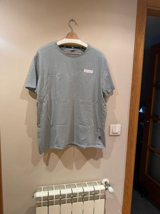Camiseta Puma Azul/Gris Talla XXL