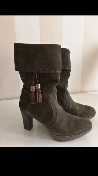 Botines Pedro Miralles Talla 38 Marrón chocolate 