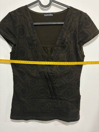 Camiseta Hunchha verde oliva