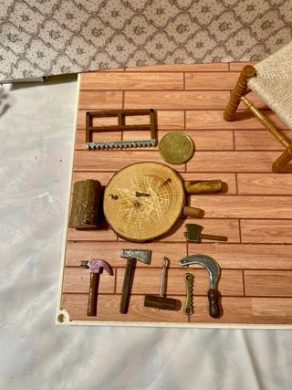 Set falegname per casa delle bambole