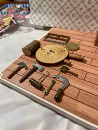 Set falegname per casa delle bambole