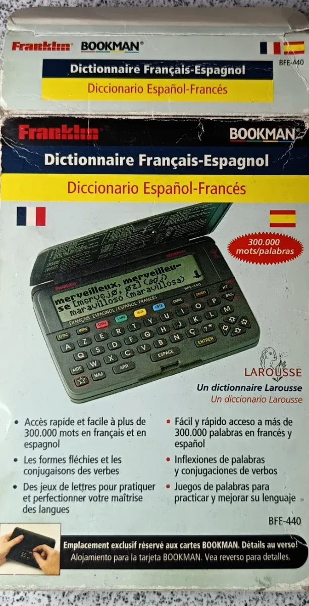 Traductor Francés-Español Larousse Vintage