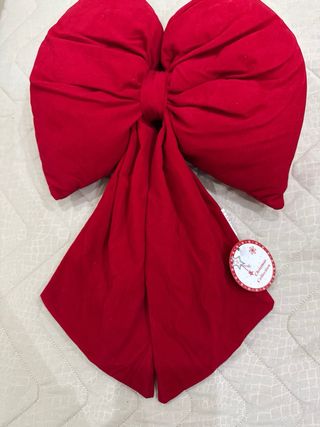 Decorazione natalizia fiocco rosso