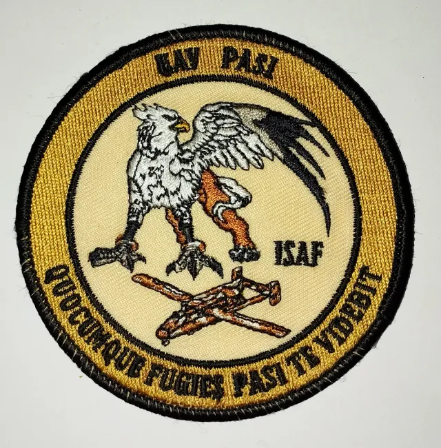 Parche militar español UAVs PASI Afganistán 