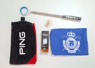 Accesorios de Golf: Pelotas, Tee, Toalla y Más