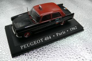 Miniatura Peugeot 404 Taxi Paris 1962
