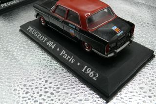 Miniatura Peugeot 404 Taxi Paris 1962