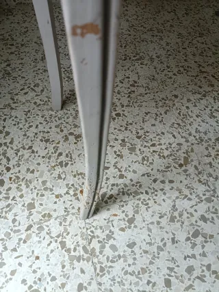 Consola ingresso in legno grigio decapato e marrone