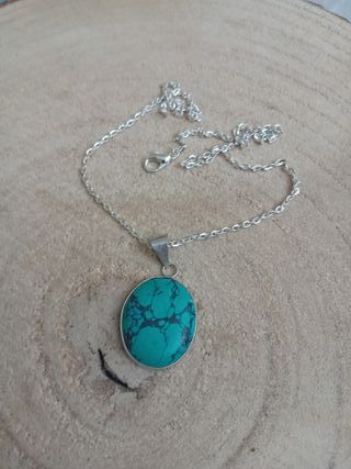 Ciondolo in argento 925 con turchese