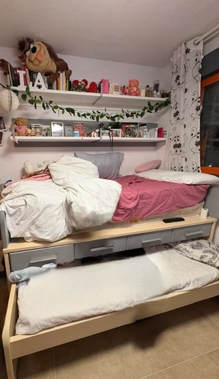 Cama nido con cajones