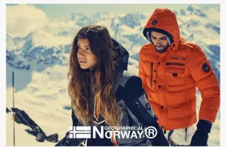 Parka Geographical Norway Azul