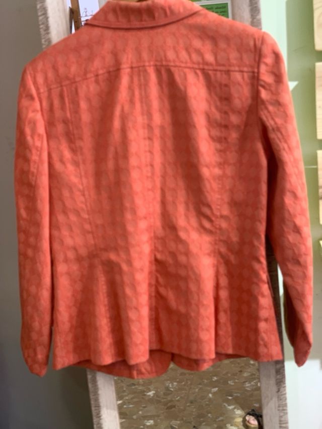 Chaqueta de vestir naranja