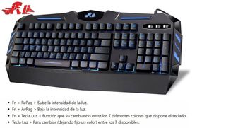 TECLADO Rii RK900 RGB.
