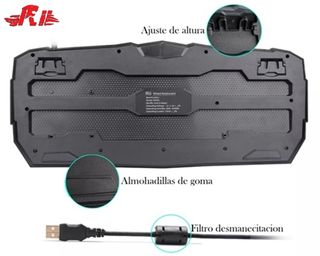 TECLADO Rii RK900 RGB.