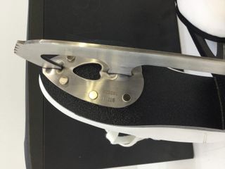 patines oxelo patines de hielo para mujer/niña 100 blanco