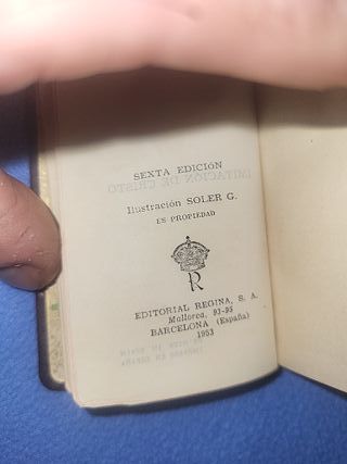 Libro imitación de cristo
