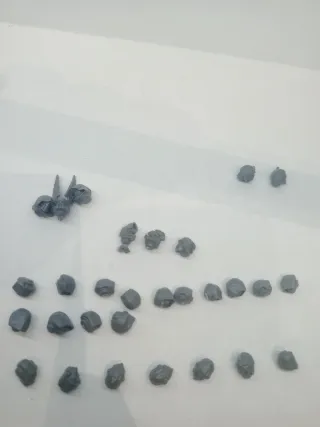 Cabezas  veteranos ángeles oscuros 