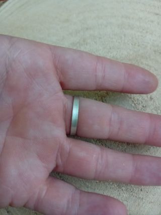 Anello Argento con Ossidiana Nera